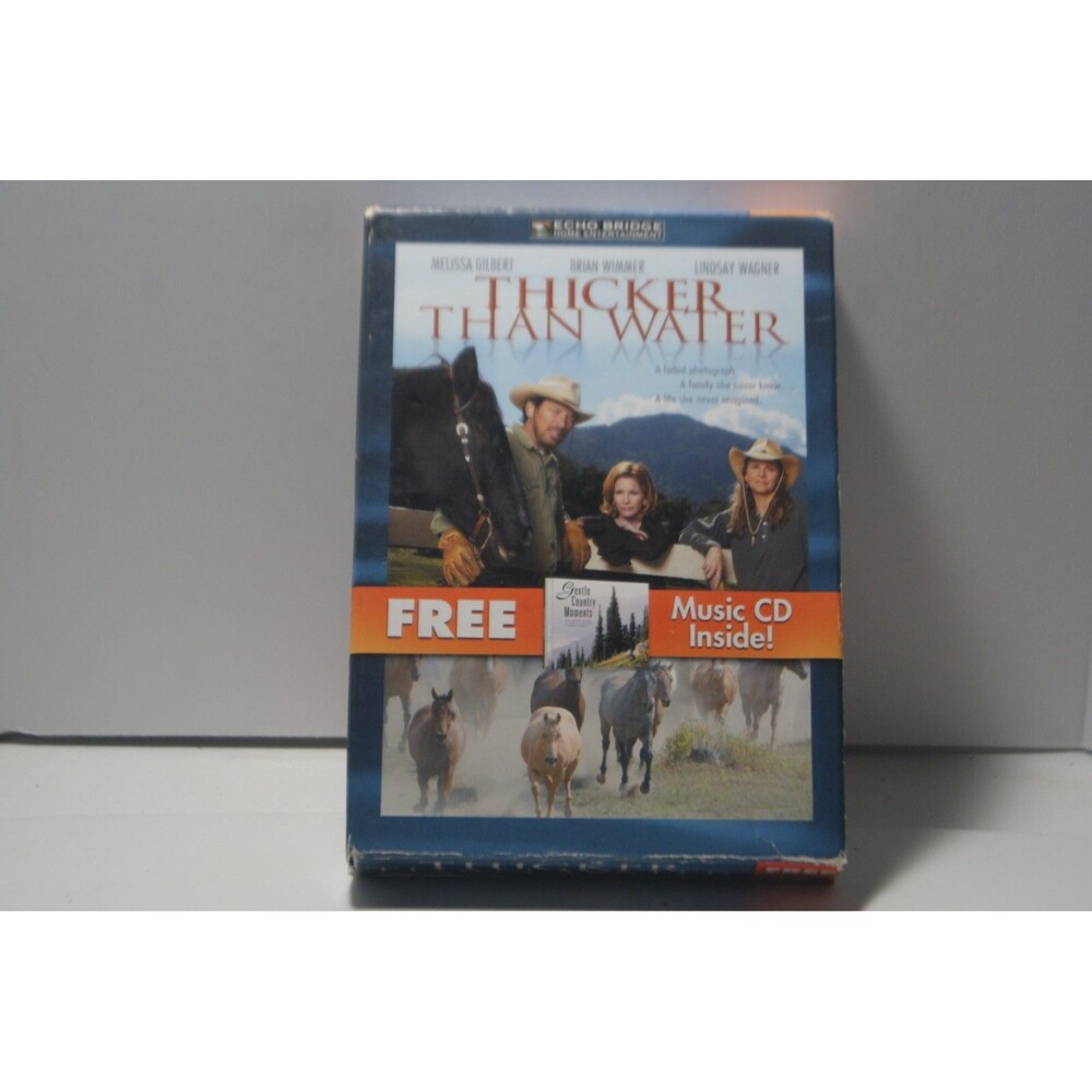 Thicker Than Water (DVD+ Bonus CD) Country Western Drama Musical CD